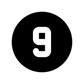 Circle Nine Filled preview