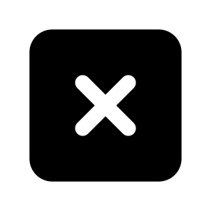 Square X Filled preview