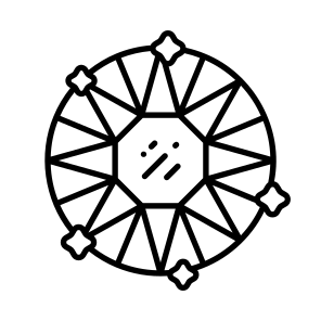    Aquamarine + Sparkle icon