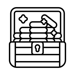    Chest + Coin icon