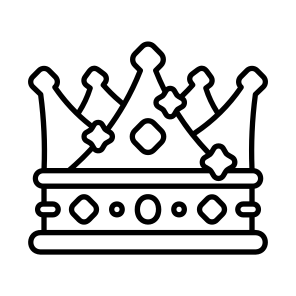    Crown King + Sparkle icon