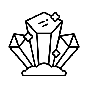    Crystal + Sparkle icon
