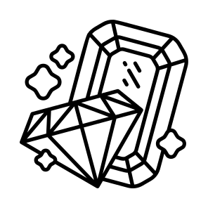    Diamond And Emerald icon