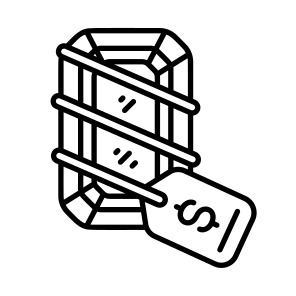    Diamond + Discount Tag icon