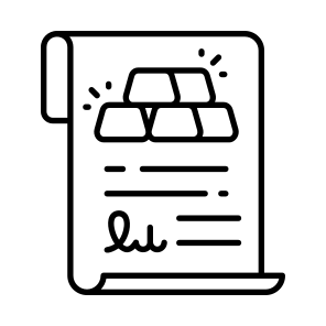    Gold Certificate icon