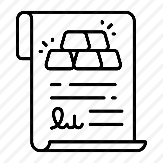    Gold Certificate preview