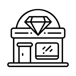    Jewellery Store Building icon