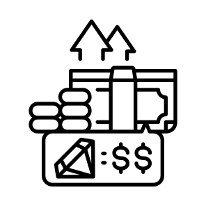    Jewelry Price Up icon