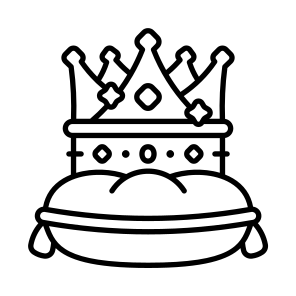    Pillow + Crown King icon
