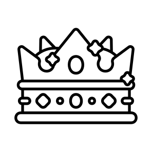    Princess Crown + Sparkle icon