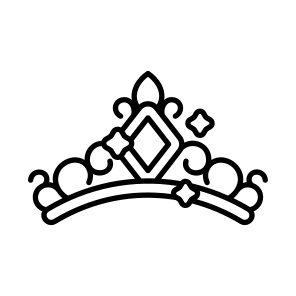    Princess Tiara + Sparkle icon