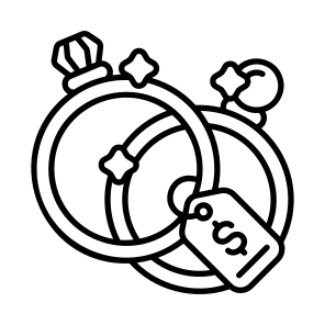    Ring + Label Tag icon