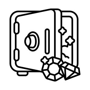    Safe Box + Jewelry icon