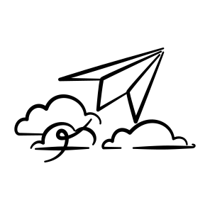 Paper  Plane  Toy  Fly  Message  Fold  Origami  Fun  Creative  Childhood icon