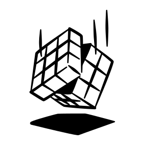 Rubik  Cube  Puzzle  Game  Brain  Challenge  Logic  Toy  Color  Solve  Strategy icon