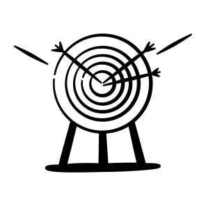 Target  Aim  Goal  Focus  Center  Success  Precision  Achievement  Objective  Shoot icon