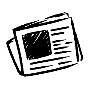 Newspaper, News, Media, Information, Article, Press, Publication, Report, Journal, Reading icon