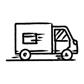 Van, Delivery, Transport, Vehicle, Cargo, Shipping, Logistics, Road, Truck, Supply icon