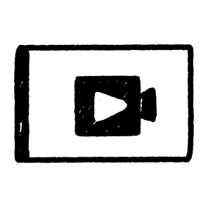 Video, Media, Play, Movie, Digital, Screen, Entertainment, Film, Online, Watch icon