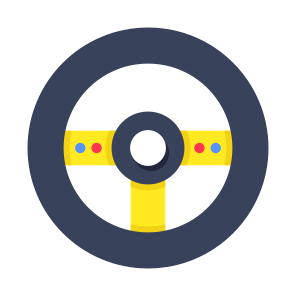 Steering, Wheel, Rim, Equipment, Instrument icon