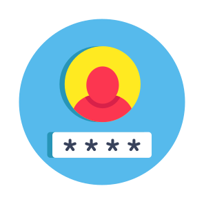 Secure Profile, Profile Password, Profile Passcode, Profile Login, Sign In icon