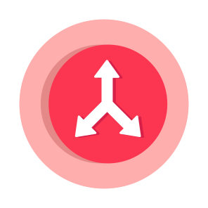 Directional Arrows, Navigational Arrows, Arrowheads, Pointing Arrows, Triple Arrows icon