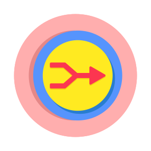 Merge Arrows, Arrowheads, Pointing Arrows, Directional Arrows, Navigation Arrows icon