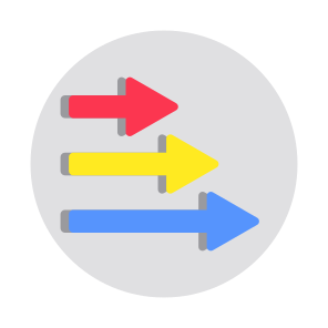 Right Arrows, Arrowheads, Pointing Arrows, Directional Arrows, Navigation Arrows icon