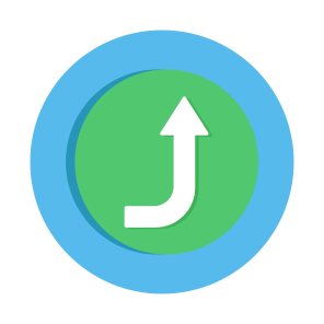 Turn Upward Arrow, Arrowhead, Pointing Arrow, Directional Arrow, Navigation Arrow icon