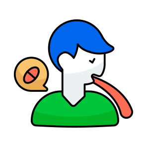 Vomiting, Nausea, Emisis, Sick Person, Patient icon