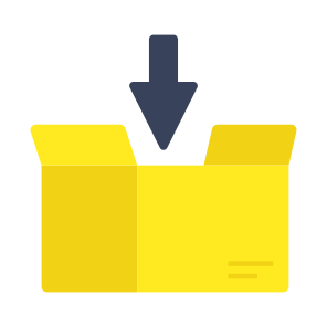 Carton, Add To Package, Add To Parcel, Packing, Logistic Delivery icon