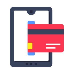 Mobile Card Payment, Online Payment, Epayment, Ecommerce, Secure Payment icon