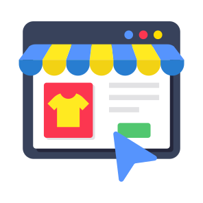 Web Shopping, Eshopping, Ecommerce, Shopping Website, Buy Shirt Online ,icon icon