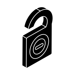 Door Hanger, Label Door Hanger, Room Services, Do Not Disturb, Paper Door Hanger, icon