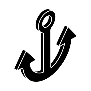 Nautical Hook, Fish Hook, Bait, Fishing, Fishery icon