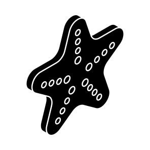 Starfish, Shell, Marine, Animal, Beach icon
