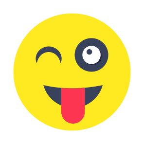 Emoji, Emoticon, Emotag, Smiley, Tongue Out Face icon