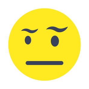 Expressionless Emoji, Emoticon, Emotag, Smiley, Face Expression icon