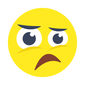 Sad Emoji, Emoticon, Smiley, Expression, Emotion,vector icon