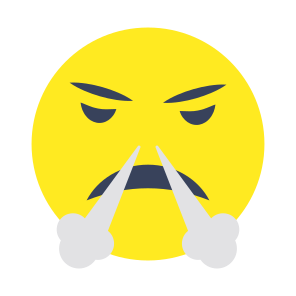 Sneezing Emoji, Emoticon, Emotag, Smiley, Face Expression icon