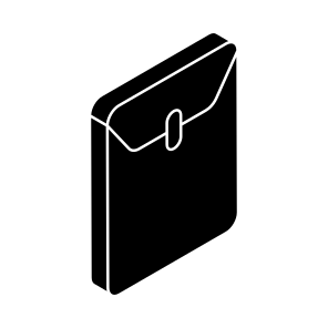 Long Envelope, Large Envelope, Document Envelope, Office, Mail icon