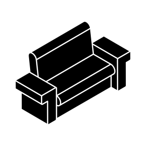 Sofa, Furniture, Couch, Divan Sofa, Loveseat icon