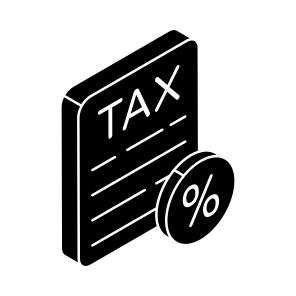 Tax Paper, Tax Document, Tax Report, Tax File, Tax Form icon