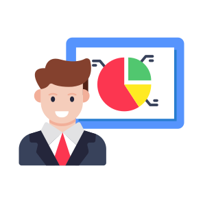 Presentation, Business Analytics, Infographic, Statistics, Business Data, icon
