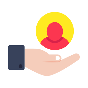 User Care, Candidate Care, Employee Care, People Care, Person Care icon
