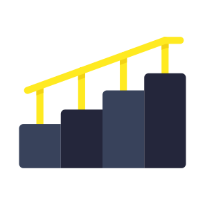Stairs, Staircase, Stairway, Ladder, Steps icon
