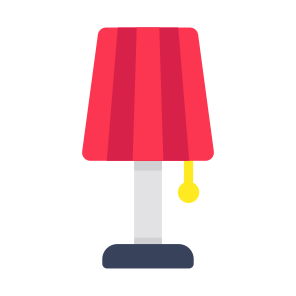 Table Lamp, Table Light, Electric Lamp, Electric Light, Night Lamp, icon