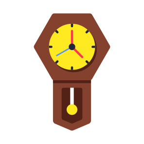 Wall Clock, Timepiece, Timekeeping Device, Timer, Chronometer icon