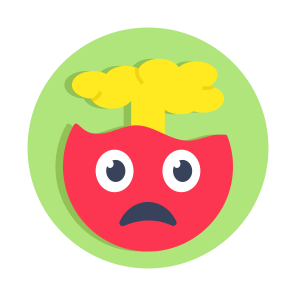 Emoji, Emoticon, Emotag, Smiley, Exploding Head Emoji icon