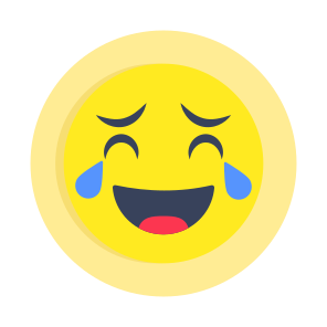 Laughing Emoji, Emoticon, Emotag, Smiley, Face Expression,icons icon